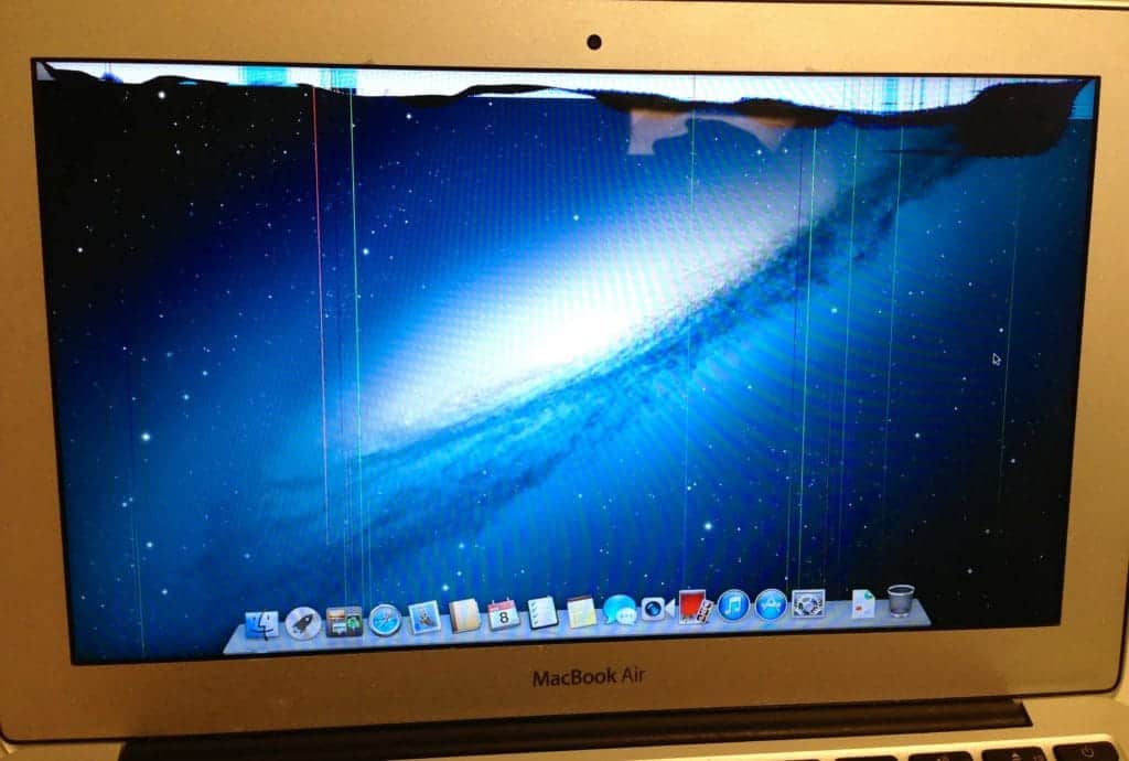 Cracked LCD on MacBook Air