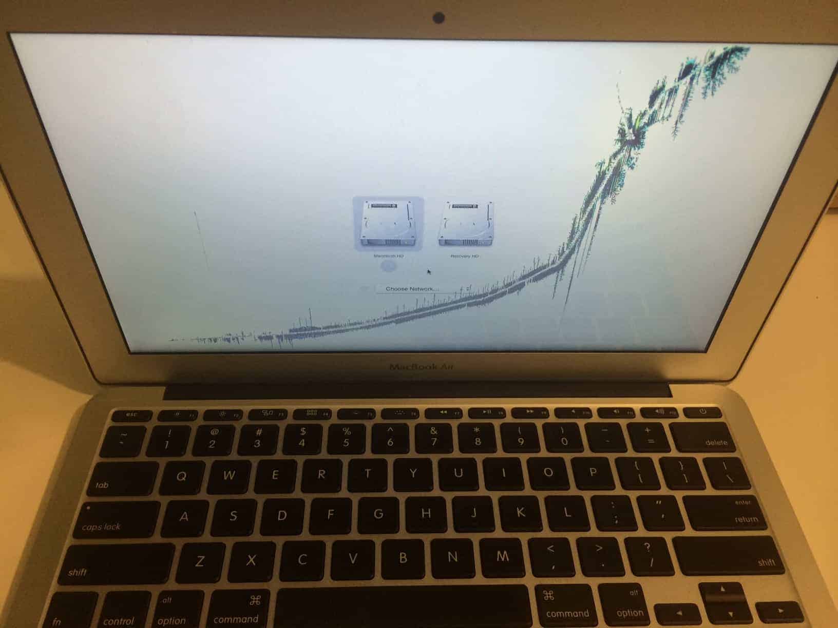 MacBook Air Broken Display