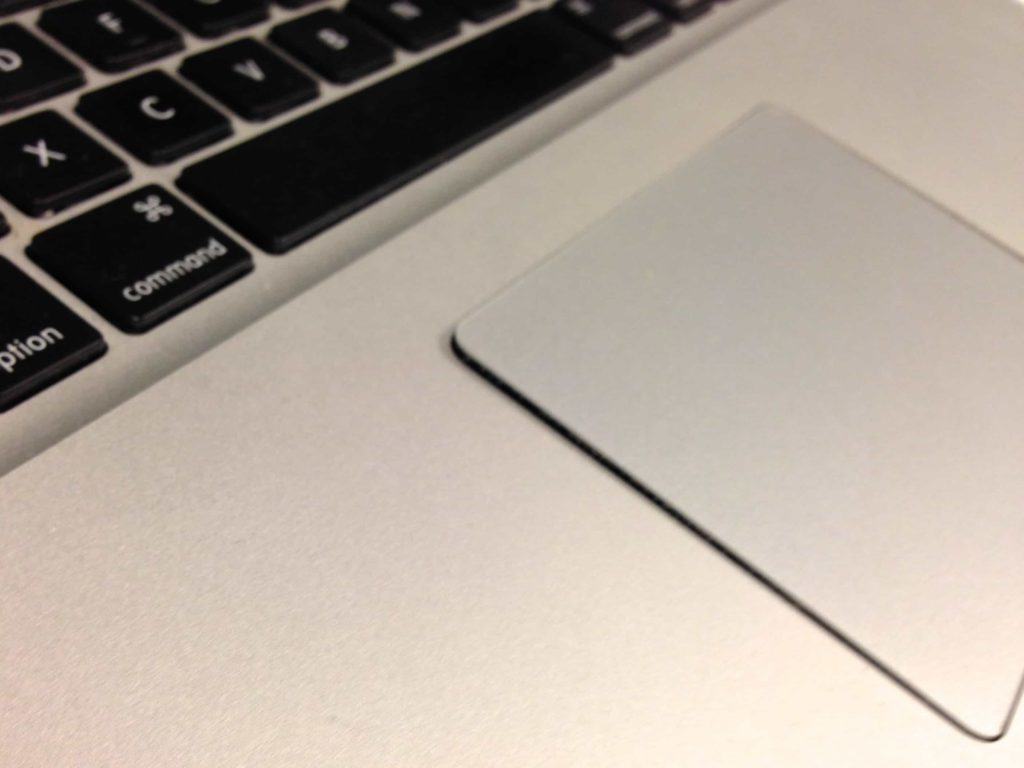Trackpad lifted by swelling battery